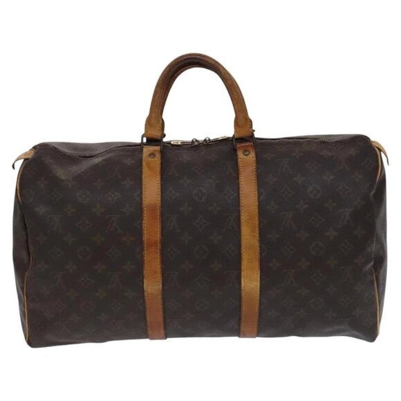 LOUIS VUITTON Monogram Keepall 50 Boston Bag - Picture 1 of 16